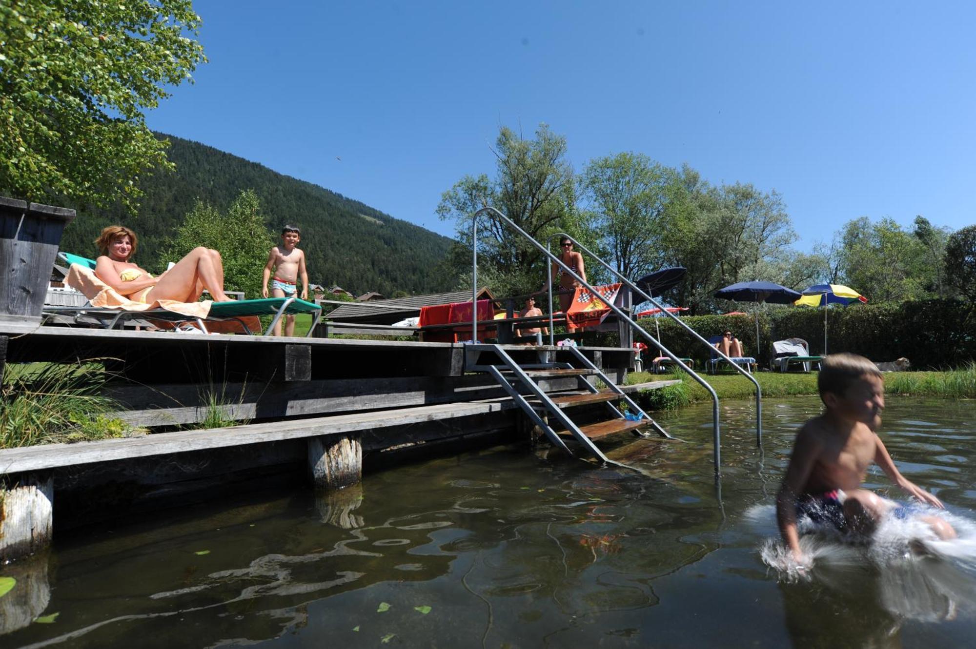 Haus Stampfer Hotell Weissensee Eksteriør bilde